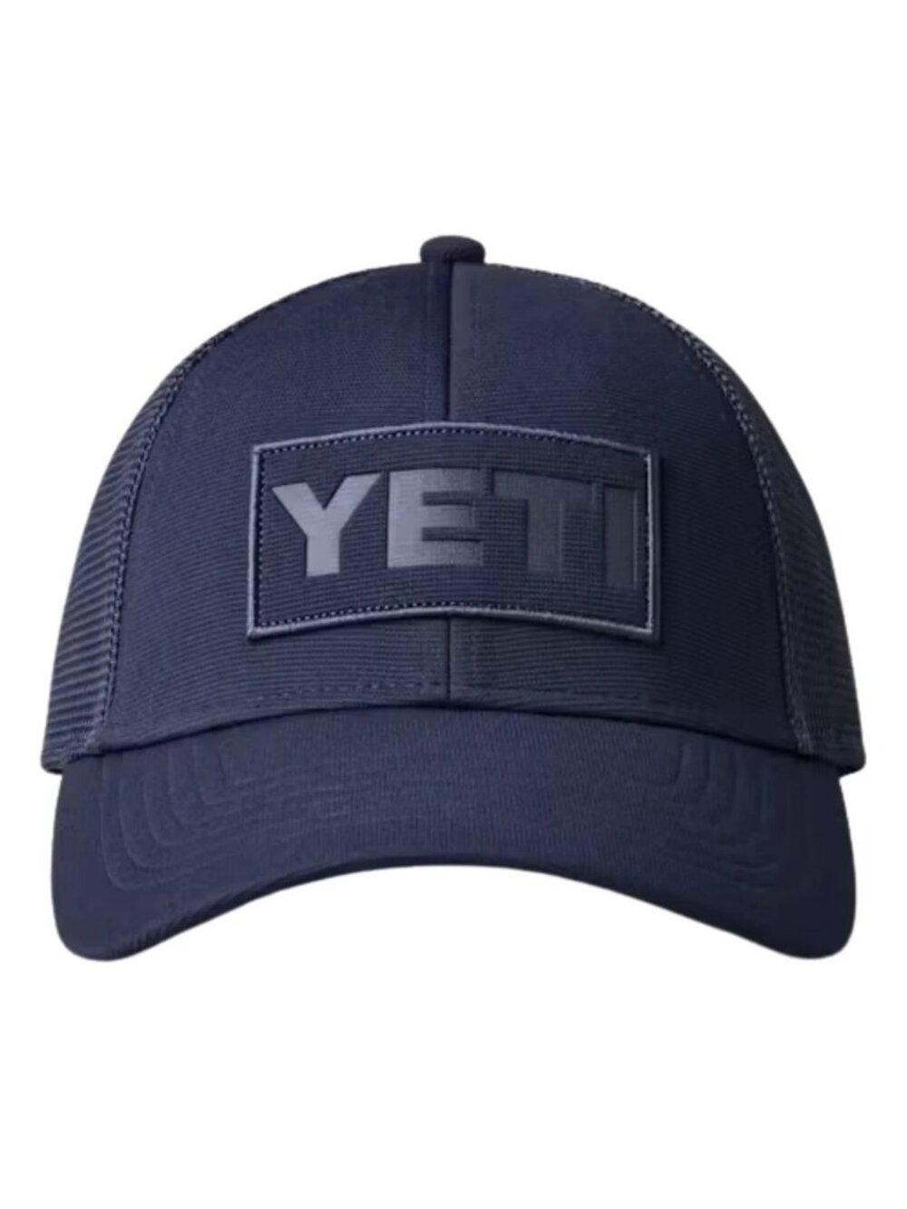 NWT Yeti Core Patch Trucker Hat-Navy on Navy Adjustable Snapback